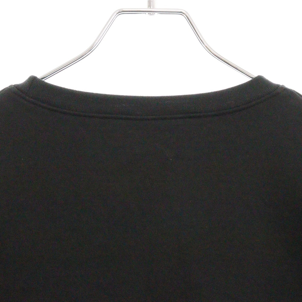 CHROME HEARTS(クロムハーツ) Horseshoe L/S Sweatshirt ホースシュープリント 袖フローラル スウェット ブラック
