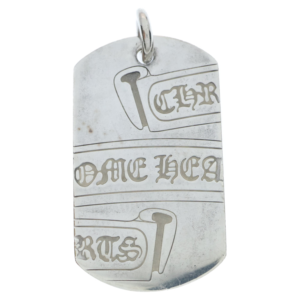 CHROME HEARTS(クロムハーツ) D TAG LRG LTD 大阪限定 セグメンテッド スクロール ラージドッグタグ ペンダントトップ