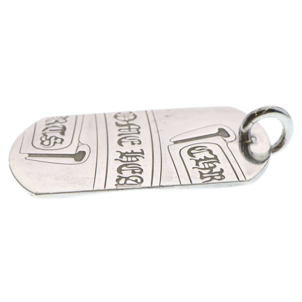 CHROME HEARTS(クロムハーツ) D TAG LRG LTD 大阪限定 セグメンテッド スクロール ラージドッグタグ ペンダントトップ