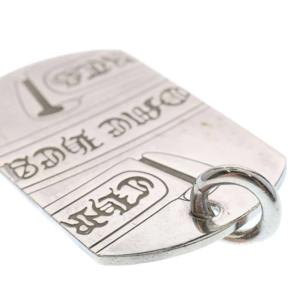 CHROME HEARTS(クロムハーツ) D TAG LRG LTD 大阪限定 セグメンテッド スクロール ラージドッグタグ ペンダントトップ