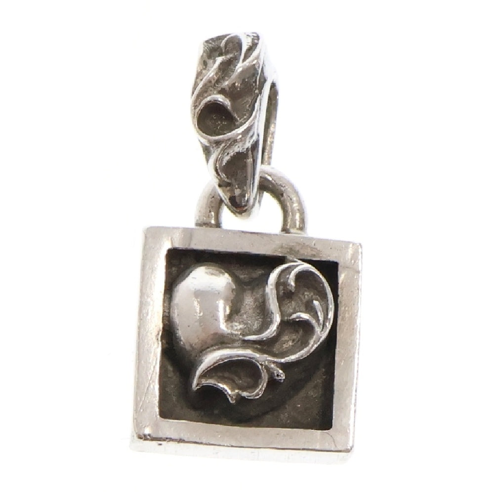 CHROME HEARTS(クロムハーツ) FRAMED HEART フレームドハート チャーム ペンダントトップ シルバー BCA273