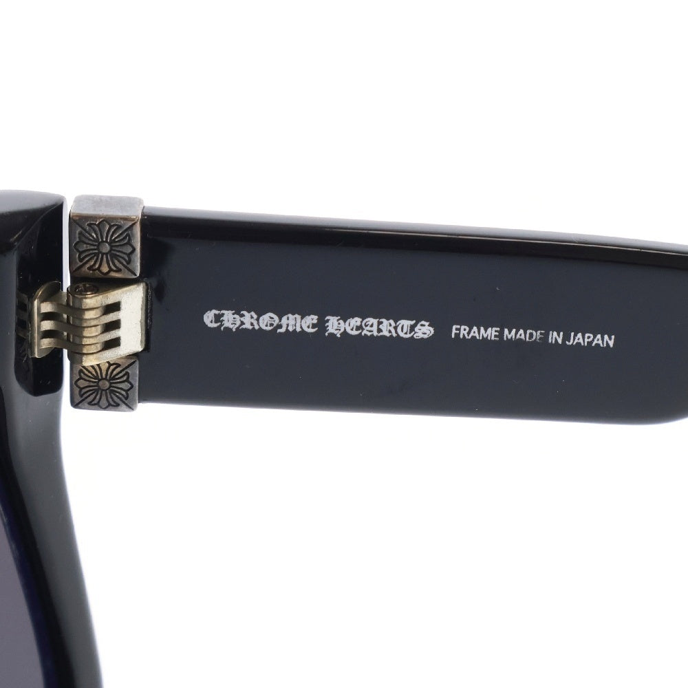 CHROME HEARTS(クロムハーツ) SLHORE サイドピラミッドスタッズ ウェリントン サングラス ブラック
