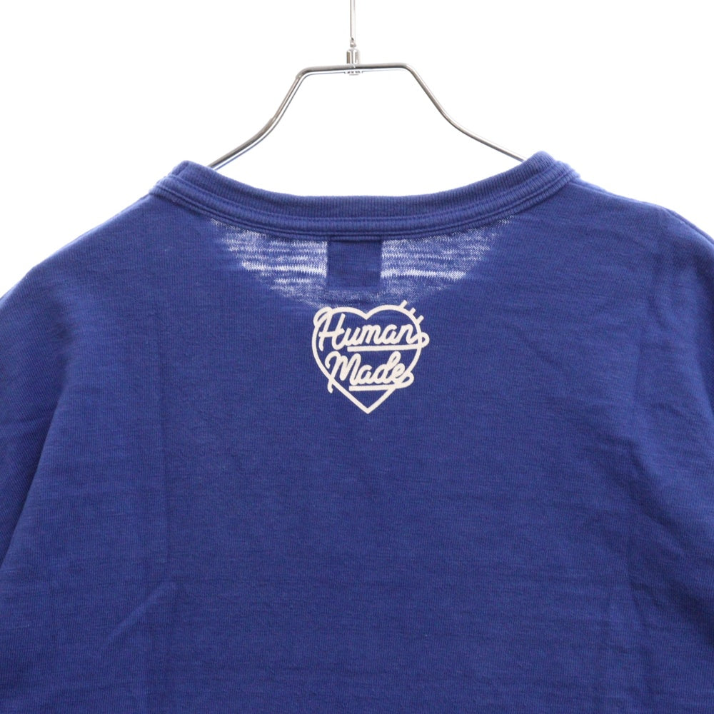 HUMAN MADE(ヒューマンメイド) 23SS Heart T-shir ハート 半袖Tシャツ カットソー ブルー