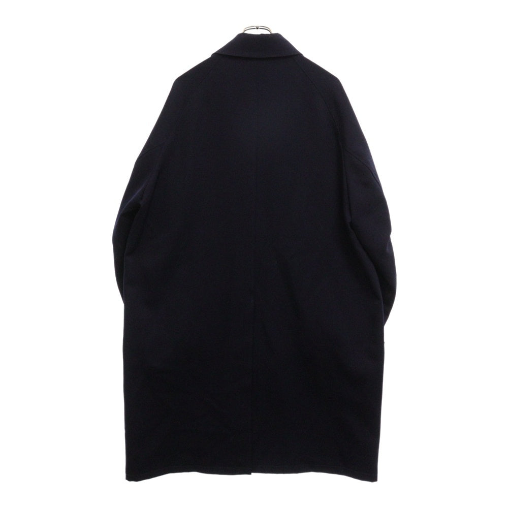 Name.(ネーム) オフスケール ウール オーバーコート ネイビー NMCO-19AW-001
