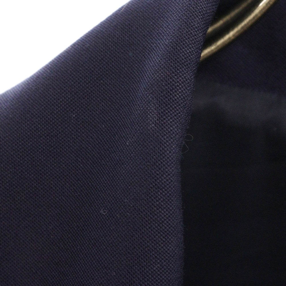 Name.(ネーム) オフスケール ウール オーバーコート ネイビー NMCO-19AW-001