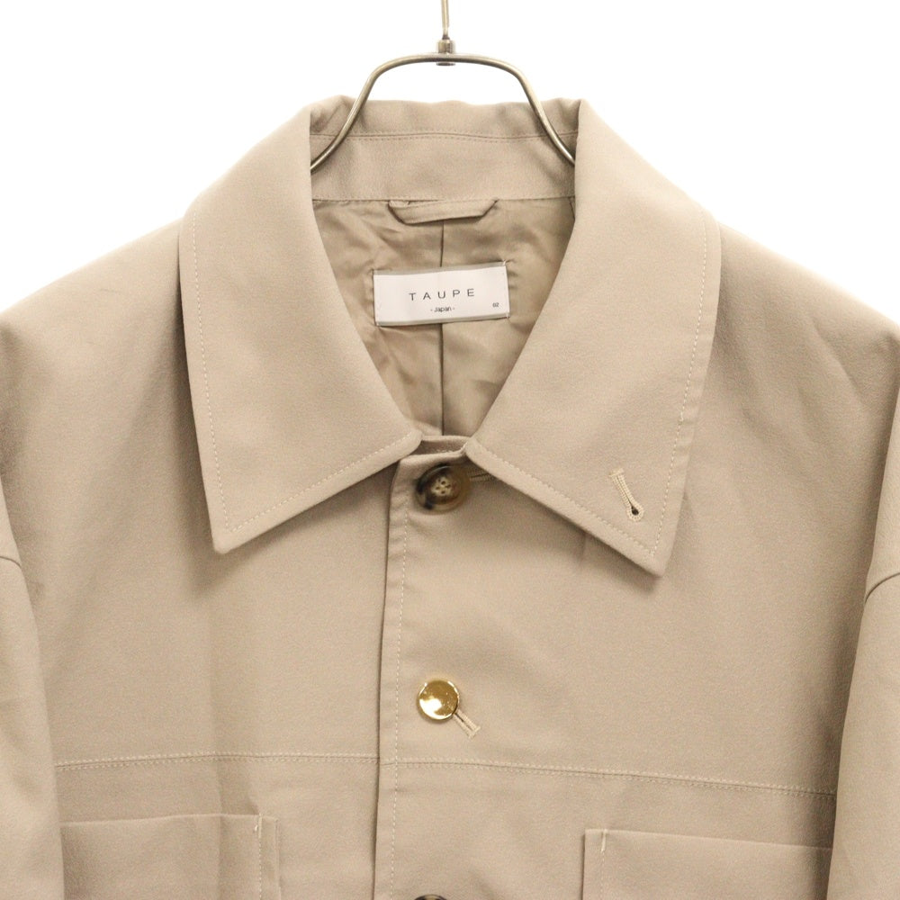 TAUPE(トープ) ウーステッド アムンゼン カバーオール ジャケット ベージュ TPM22302001