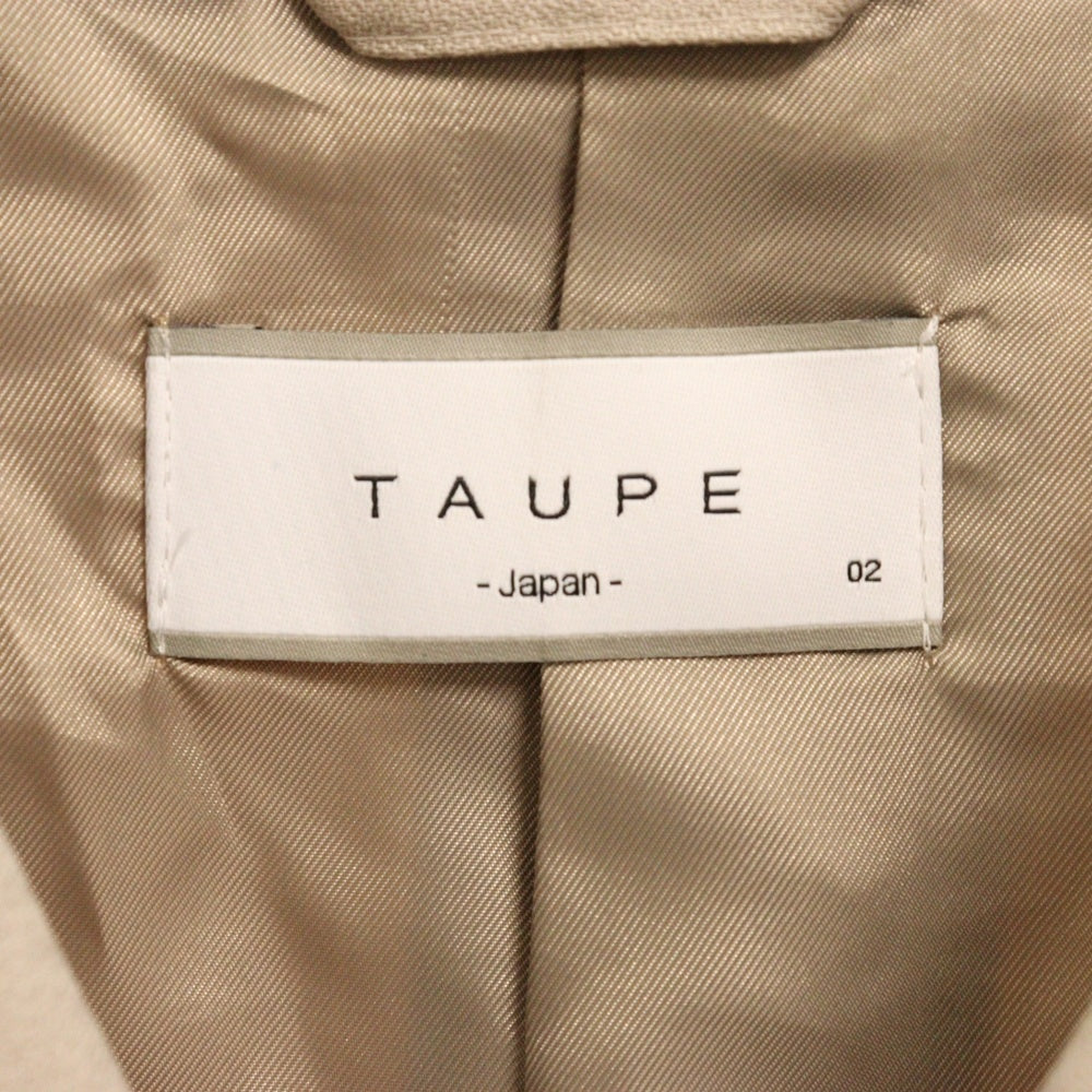 TAUPE(トープ) ウーステッド アムンゼン カバーオール ジャケット ベージュ TPM22302001