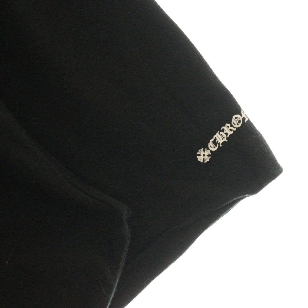 CHROME HEARTS(クロムハーツ) CH T-SHRT 1 バックスクロールラベルプリント 半袖Tシャツ カットソー ブラック