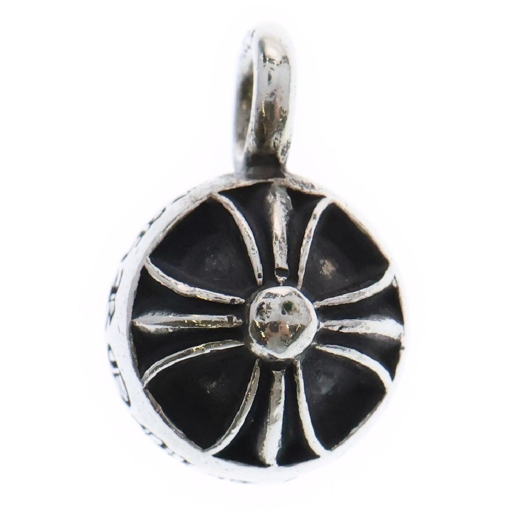 CHROME HEARTS(クロムハーツ) BANDED PLUS BEAD MD バンデッドプラスビーズミディアム ネックレストップ シルバー