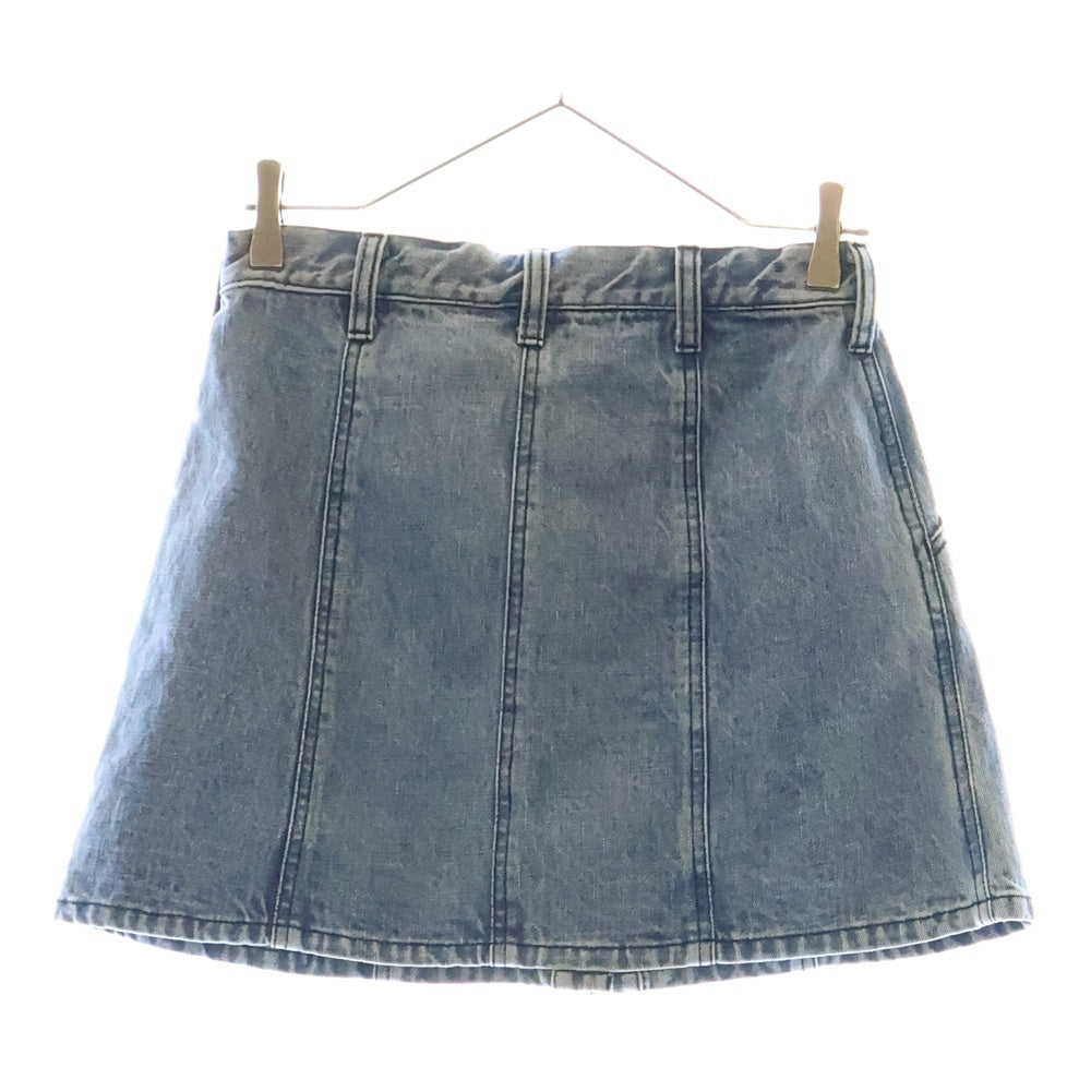 CHROME HEARTS(クロムハーツ) クロスボールボタンデニムスカート インディゴ レディース