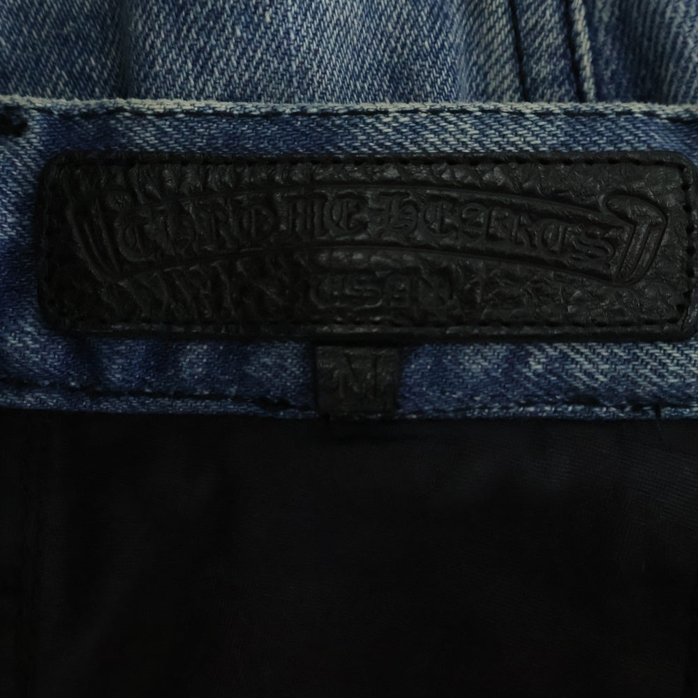 CHROME HEARTS(クロムハーツ) クロスボールボタンデニムスカート インディゴ レディース