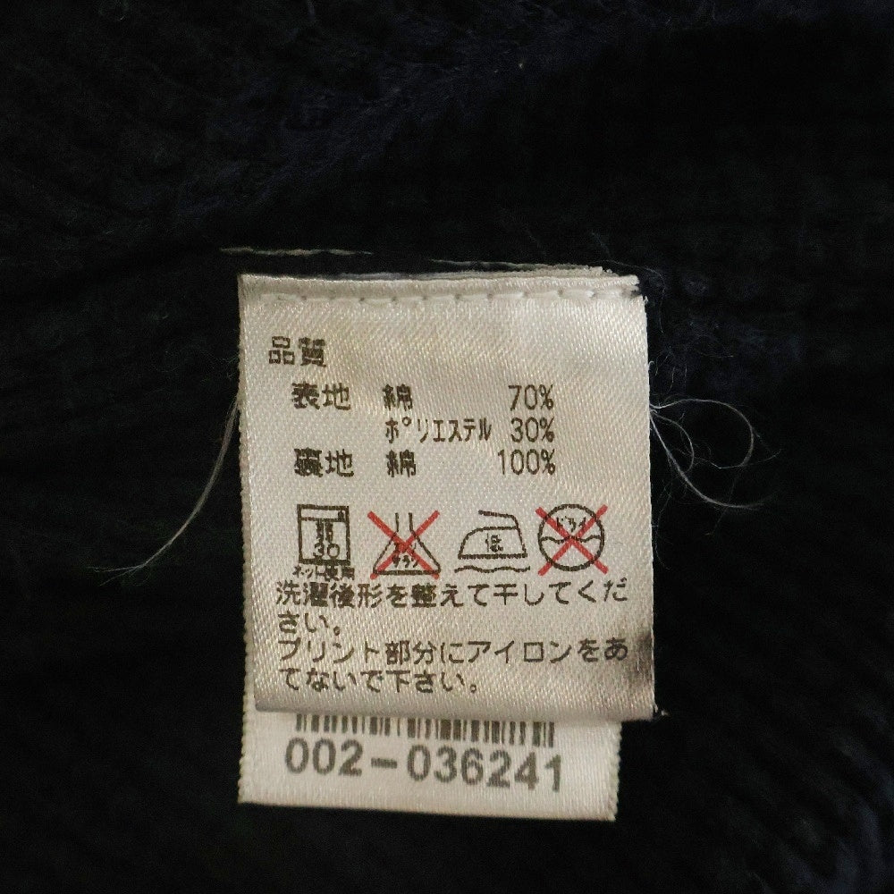 CHROME HEARTS(クロムハーツ) FOTI MAHALIA OLD オールド 裏地サーマル フォティ マハリア プリント ダガージップ ジップアップパーカー ブラック