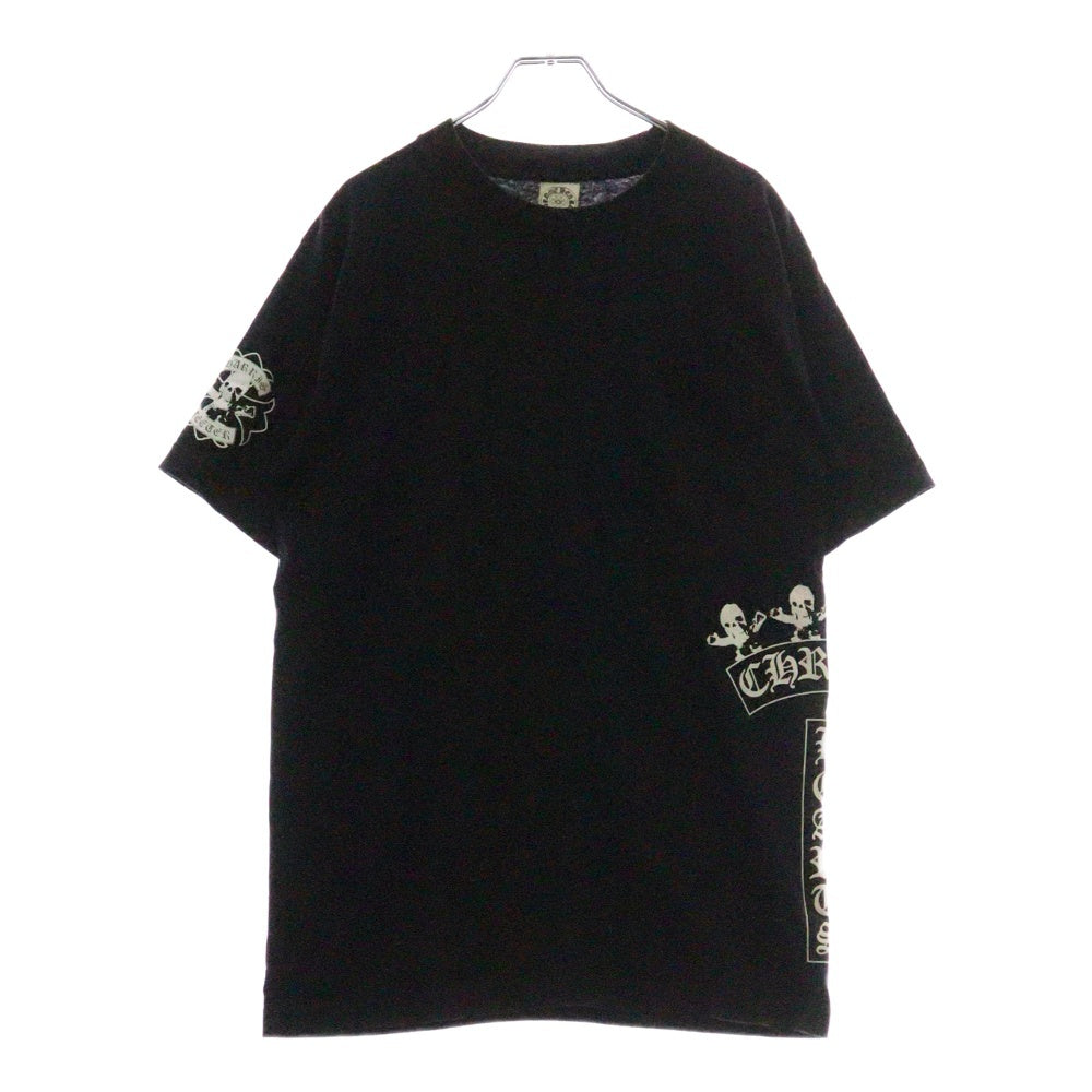 CHROME HEARTS(クロムハーツ) OLD FOTI HARRIS TEETER オールド フォティ ハリスティーター Tバー プリント半袖Tシャツ クルーネックカットソー ブラック
