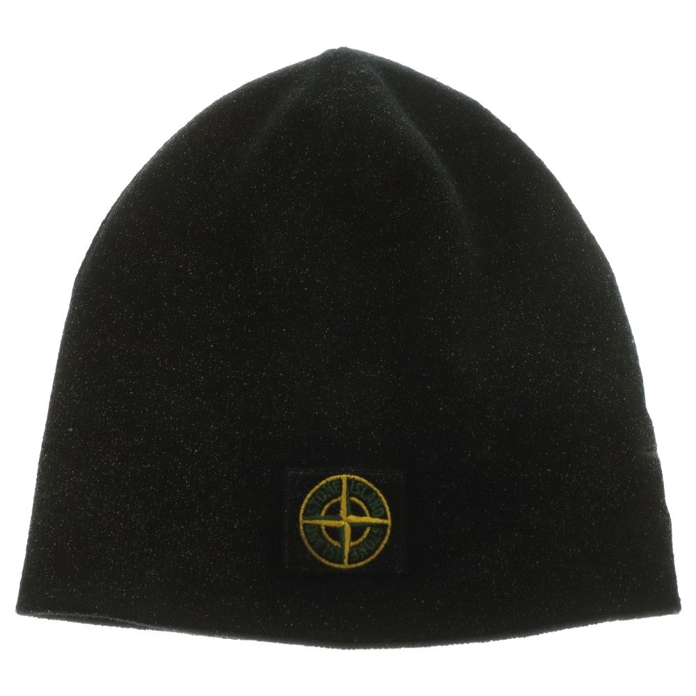 SUPREME(シュプリーム) 23AW ×STONE ISLAND Reflecttive Beanie リフレクティブ ビーニー ニット帽 ブラック