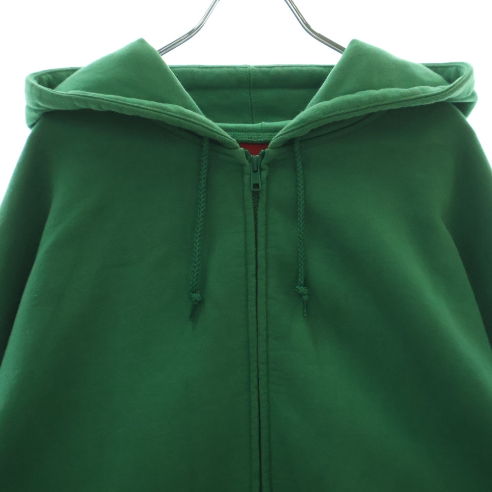 SUPREME(シュプリーム) 24AW Work Zip Up Hooded Sweatshirt ワークジップアップ フーデッド スウェットパーカー グリーン