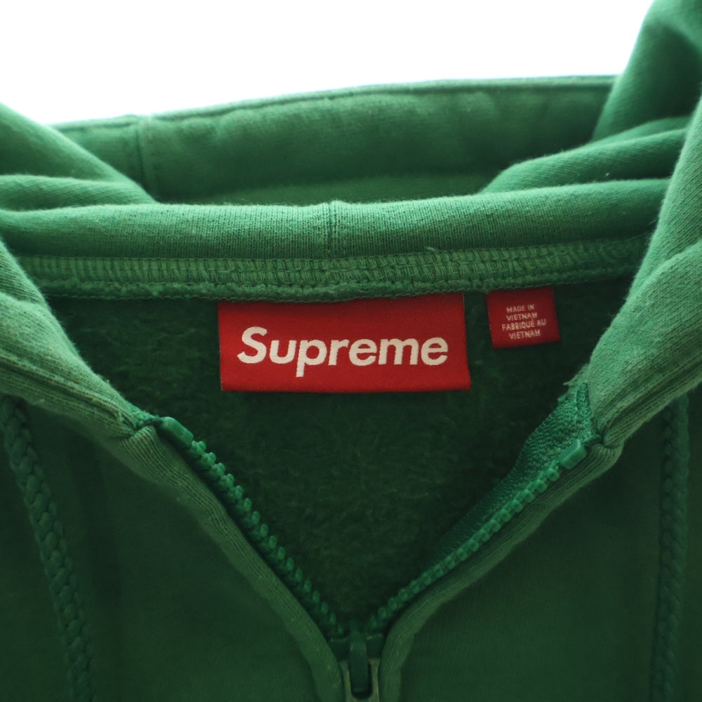 SUPREME(シュプリーム) 24AW Work Zip Up Hooded Sweatshirt ワークジップアップ フーデッド スウェットパーカー グリーン