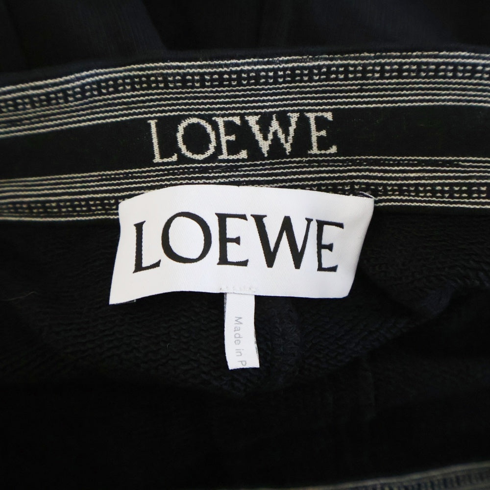 LOEWE(ロエベ) アナグラムロゴ刺繍スウェットパンツ ブラック H526Y1JX03