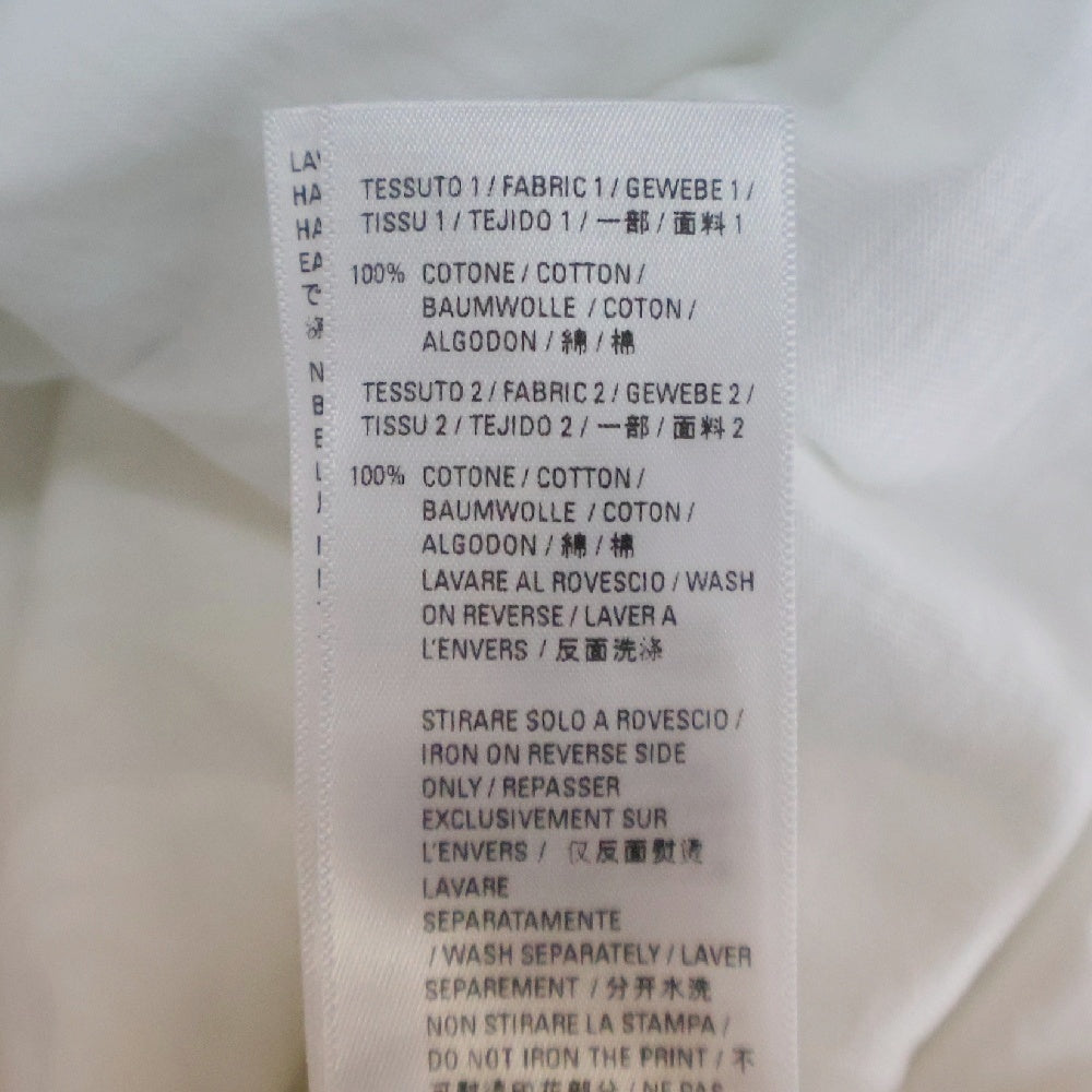 BALENCIAGA(バレンシアガ) 21SS Caps Destroyed Hoodie キャップス デストロイド フーディ プルオーバーパーカー ダメージ加工 ホワイト 659403 TKVB6