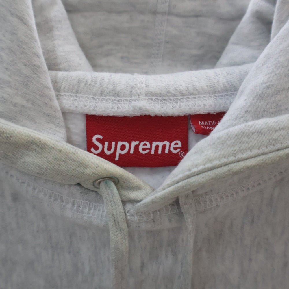 SUPREME(シュプリーム) 20AWIcy Arc Hooded Sweatshirt アイシーアークロゴ プルオーバーパーカー グレー