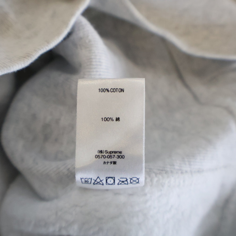 SUPREME(シュプリーム) 20AWIcy Arc Hooded Sweatshirt アイシーアークロゴ プルオーバーパーカー グレー