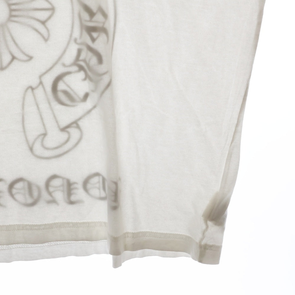 CHROME HEARTS(クロムハーツ) HONOLULU限定 TEE ホースシュー プリント クルーネック 半袖Tシャツ ホワイト