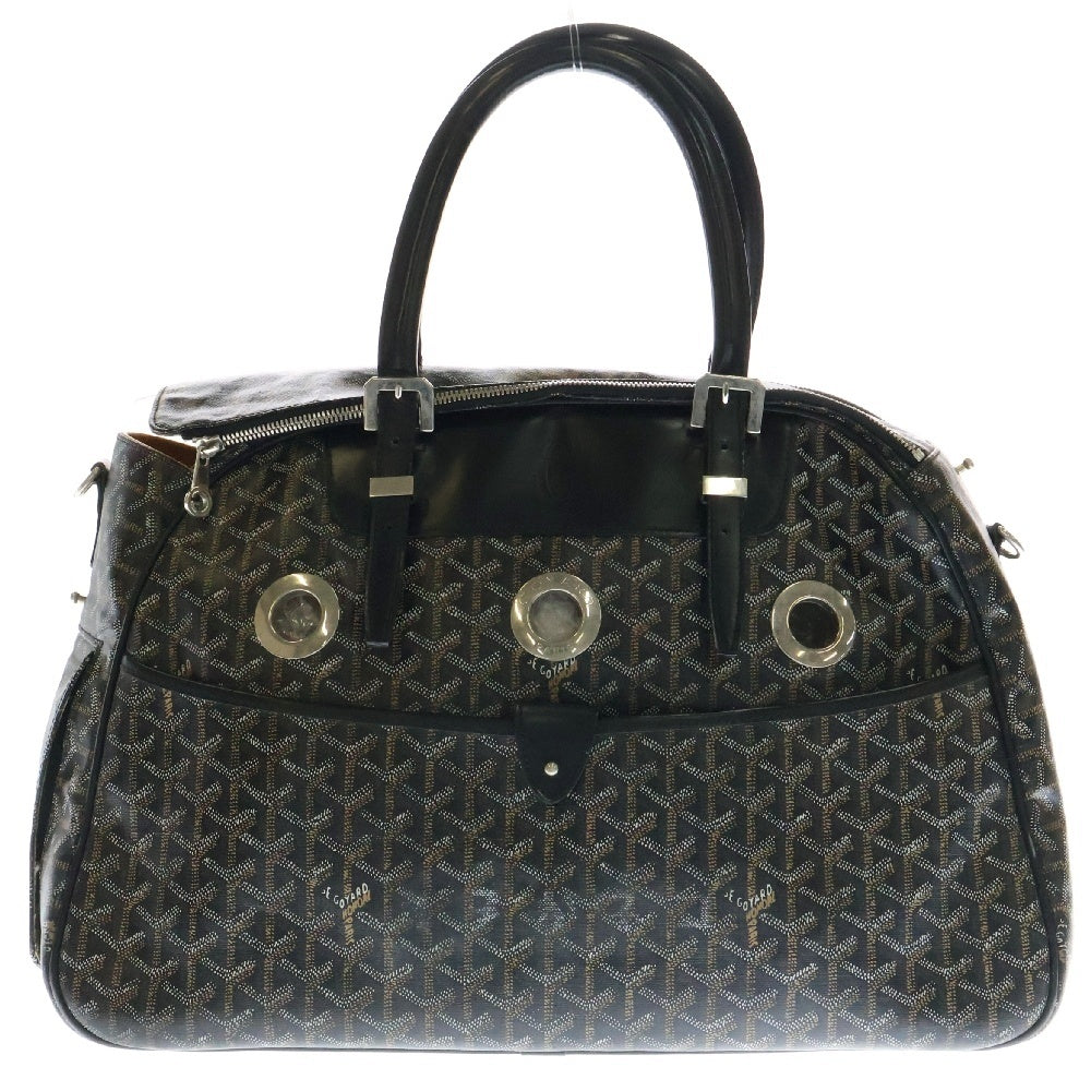 GOYARD(ゴヤール) サックシアンユロ PM ペットキャリー ボストンバッグ ハンドバッグ ブラック