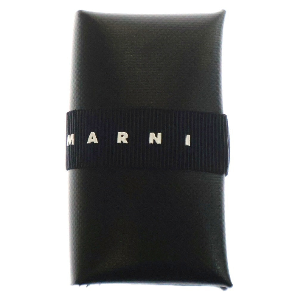 MARNI(マルニ) 24SS TRIFOLD PVC 三つ折りウォレット 財布 ブラック PFMI0007U10