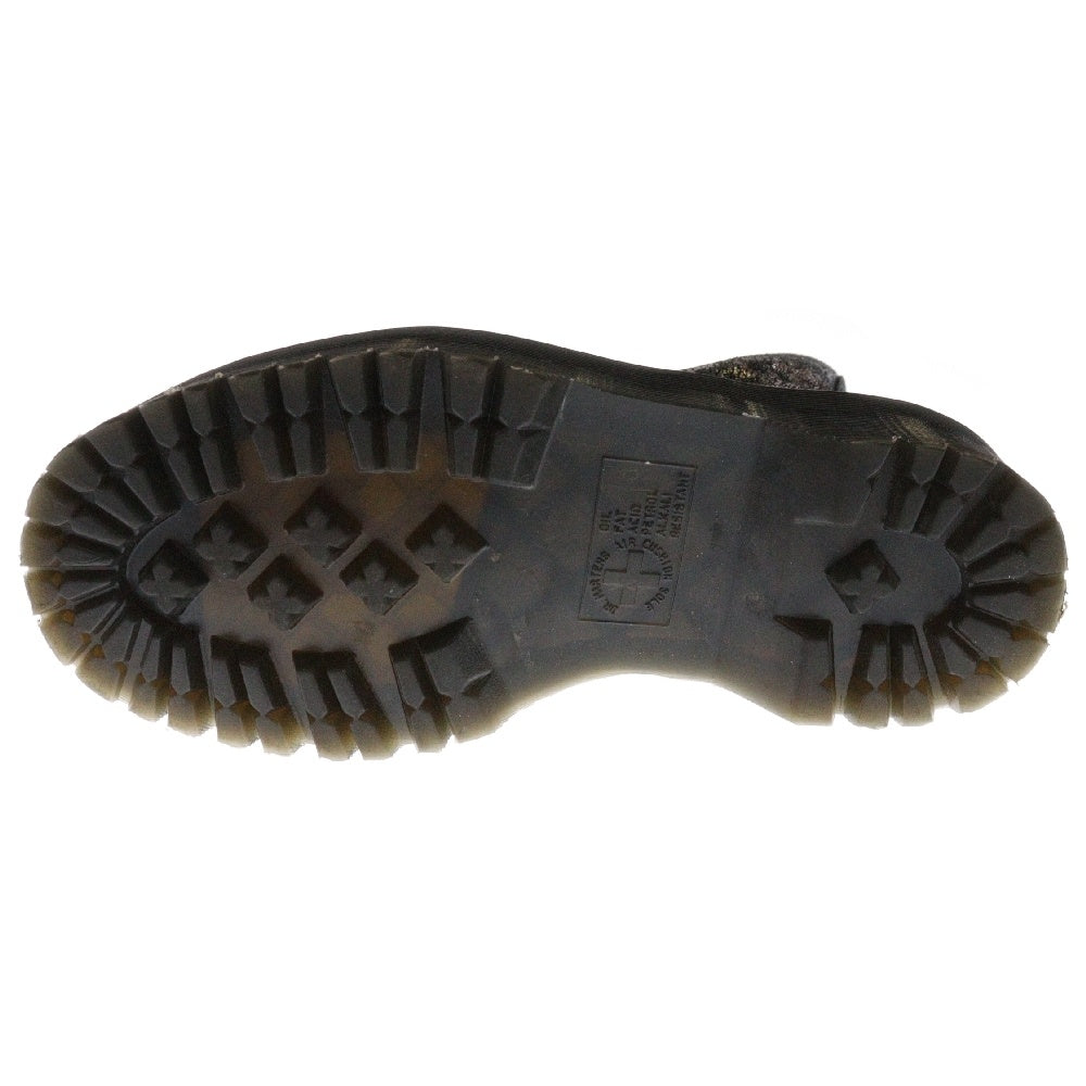 Dr.Martens(ドクターマーチン) MOLLY 6ホール ラバーアウトソール ハイカット ブーツ ブラック AW006 KV09U