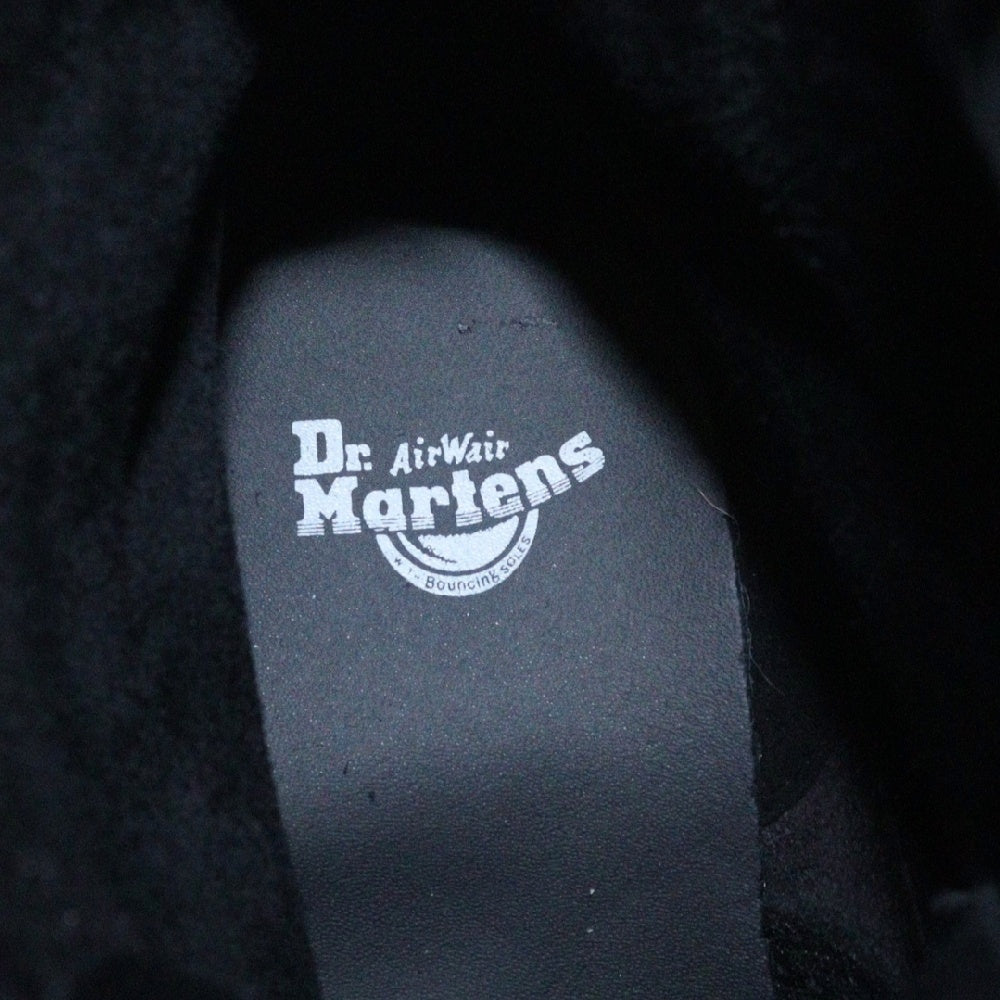 Dr.Martens(ドクターマーチン) MOLLY 6ホール ラバーアウトソール ハイカット ブーツ ブラック AW006 KV09U