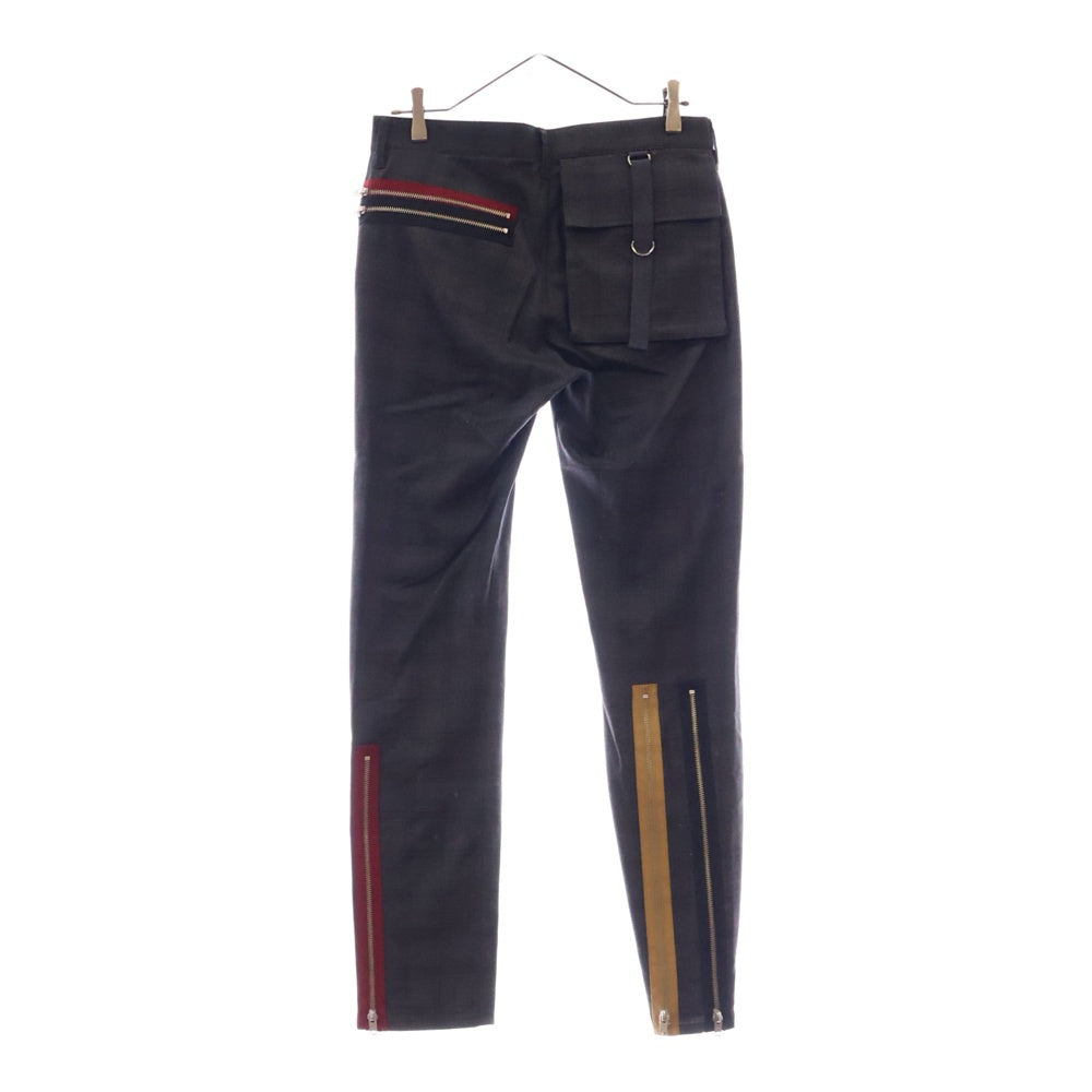 UNDERCOVER(アンダーカバー) 19SS ジップボンテージスリムストレッチ スキニーパンツ ブラック UCW4512-3