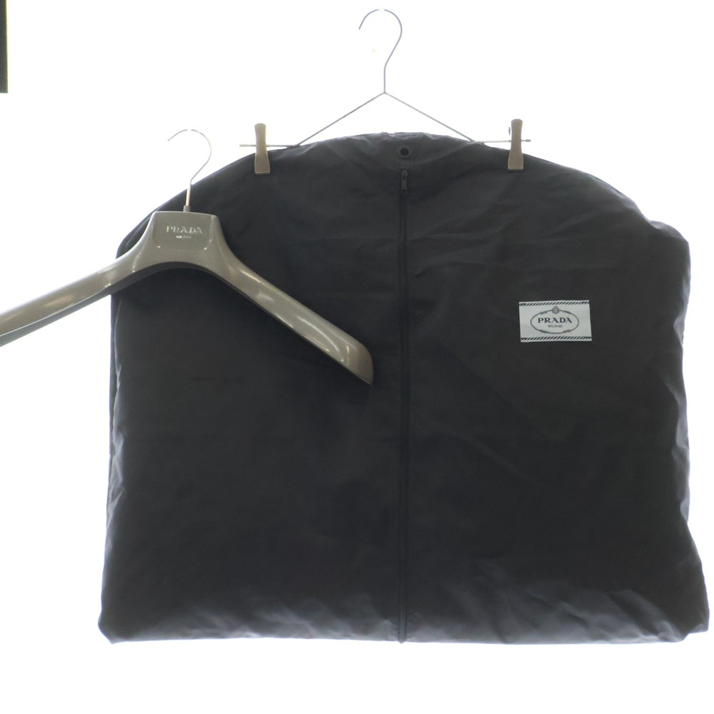 PRADA(プラダ) Re-Nylon 胸ポケット三角ロゴプレート ナイロンジャケット ブラック SGC828 S000 16HH