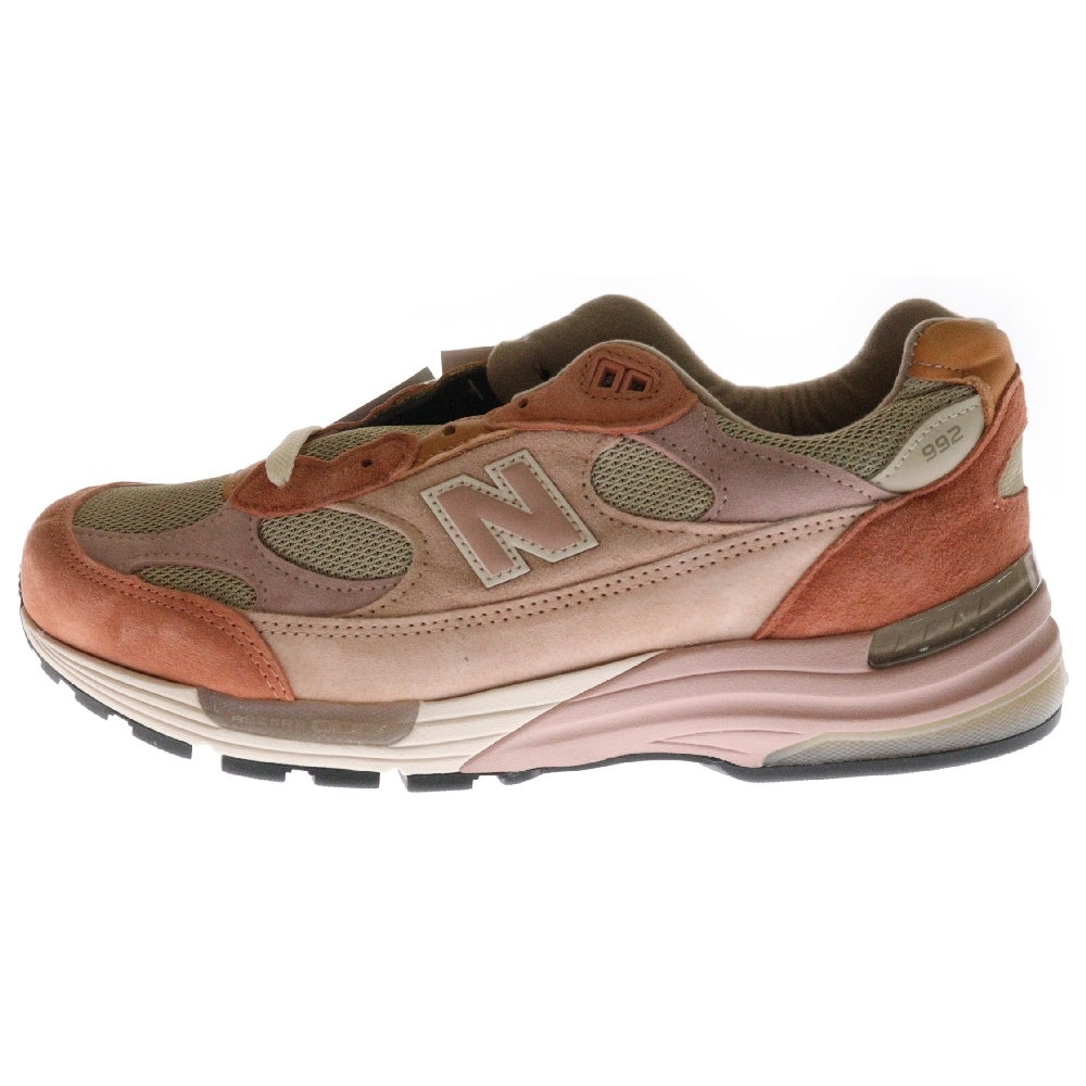 New Balance(ニューバランス) ×Joe Freshgoods U992JG1 ローズスモーク ミスティローズ ローカットスニーカー オレンジ