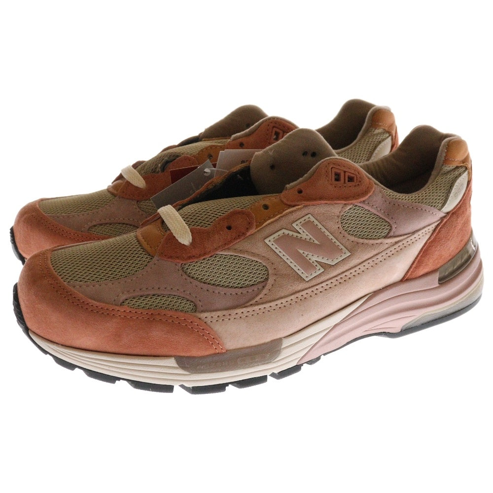 New Balance(ニューバランス) ×Joe Freshgoods U992JG1 ローズスモーク ミスティローズ ローカットスニーカー オレンジ