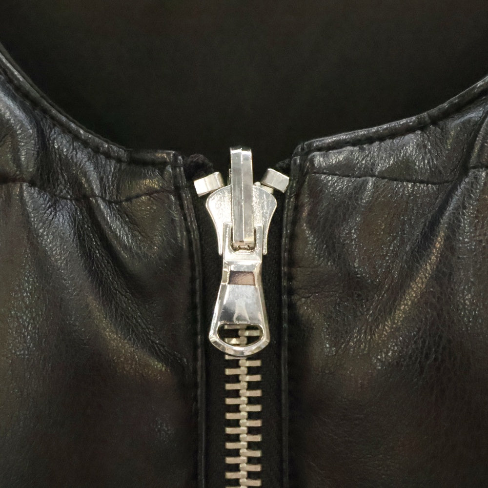 MLVINCE(メルヴィンス) LIMONTA REVERSIBLE DOWN VEST BLACK リバーシブル リモンタダウンベスト ライトアウター ブラック