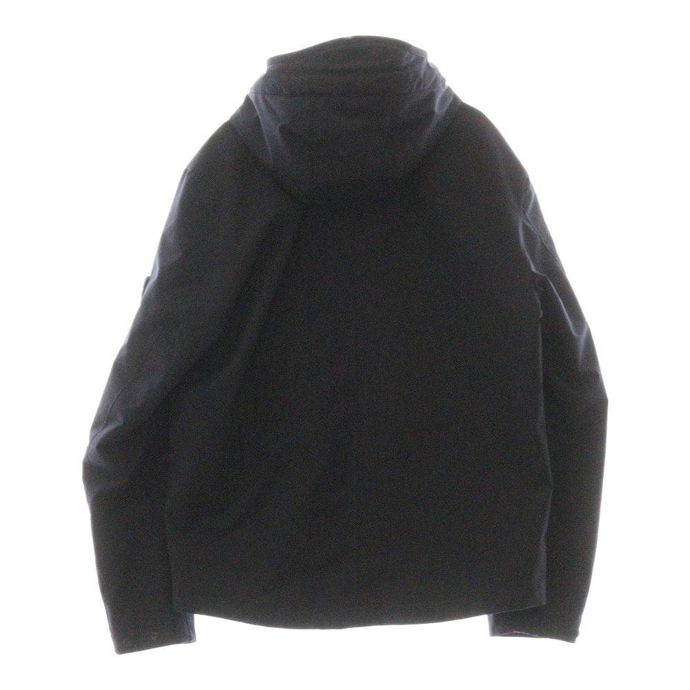 STONE ISLAND(ストーンアイランド) ロゴワッペン付き ジップアップ ダウンジャケット ネイビー 771540527