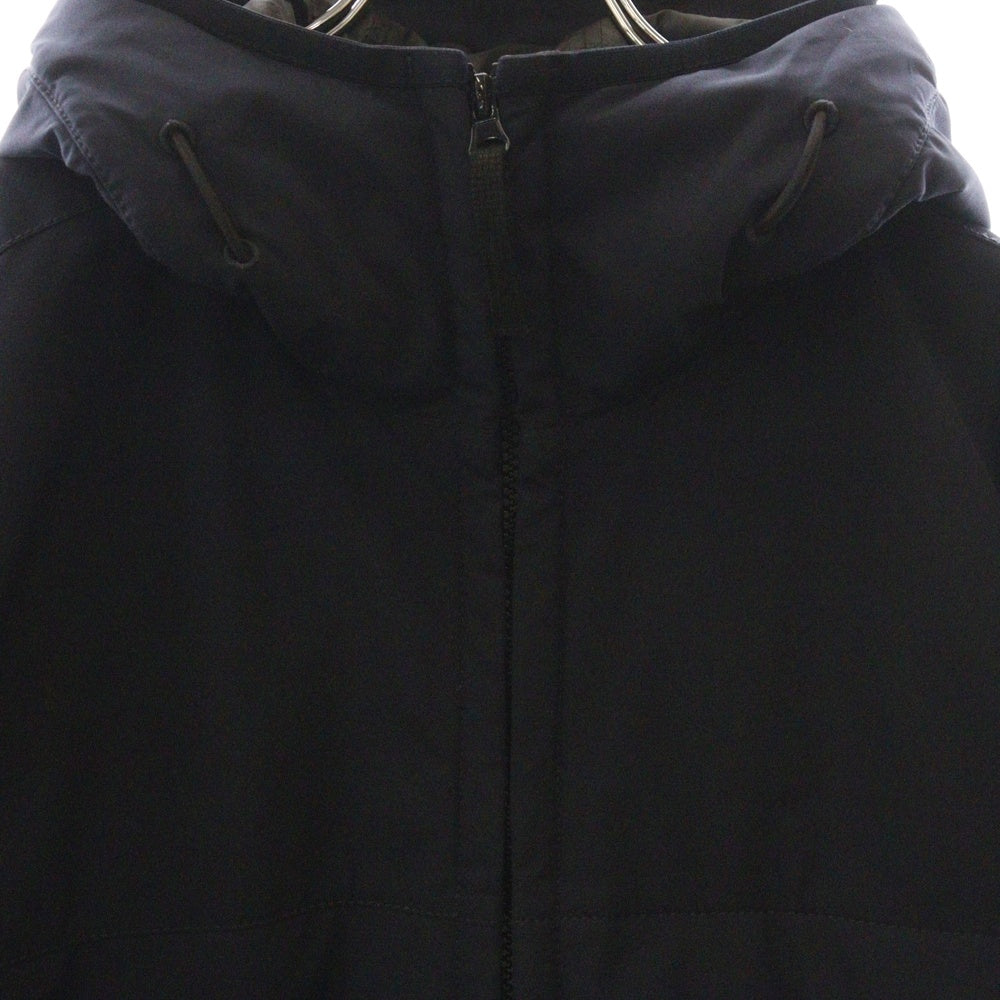 STONE ISLAND(ストーンアイランド) ロゴワッペン付き ジップアップ ダウンジャケット ネイビー 771540527