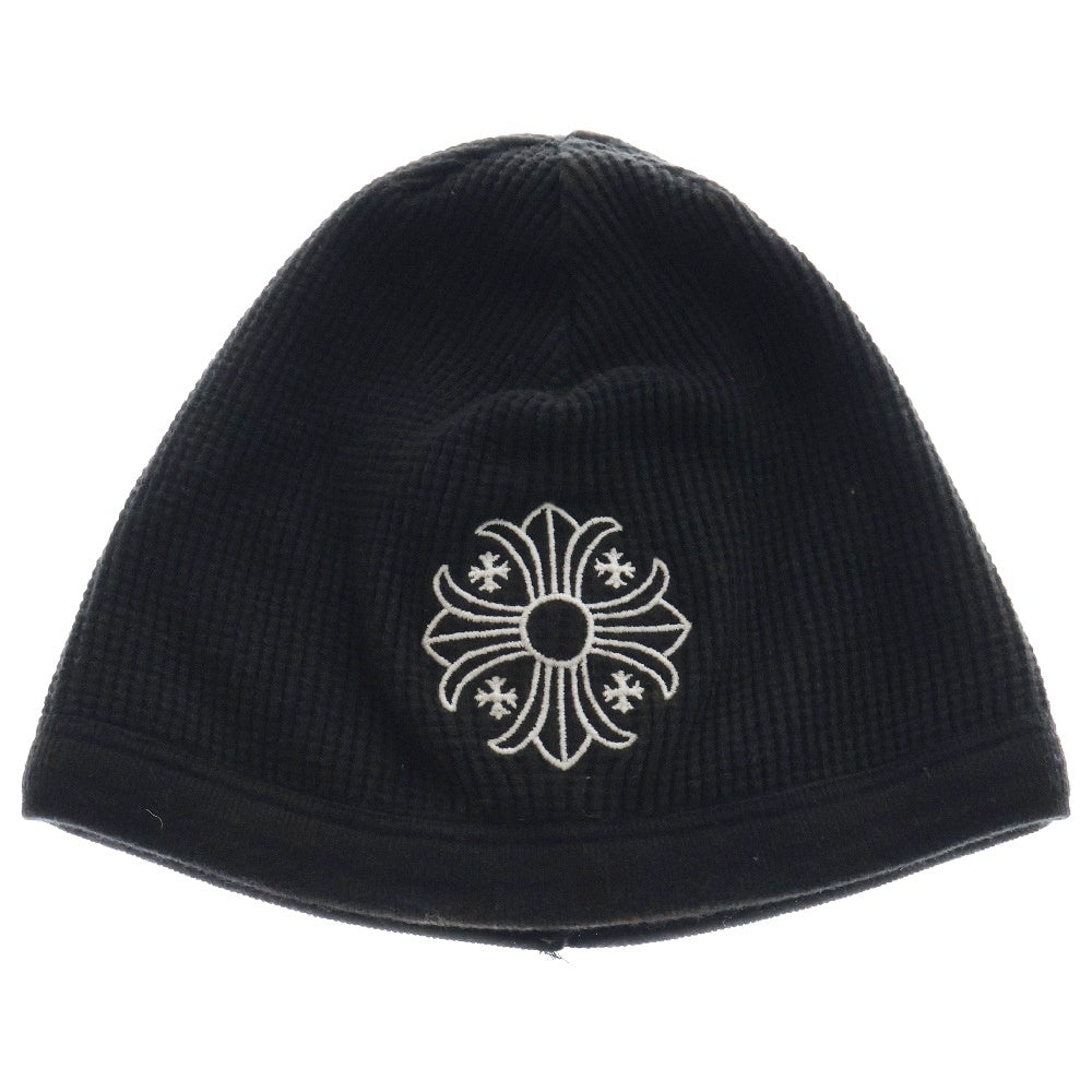 CHROME HEARTS(クロムハーツ) THERMAL BEANIE CH PLUS サーマルビーニー CHプラス刺繍 ニットキャップ 帽子 ブラック