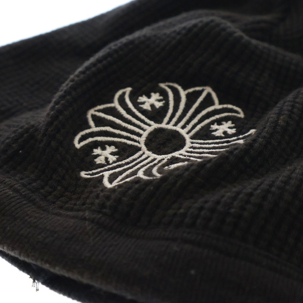 CHROME HEARTS(クロムハーツ) THERMAL BEANIE CH PLUS サーマルビーニー CHプラス刺繍 ニットキャップ 帽子 ブラック