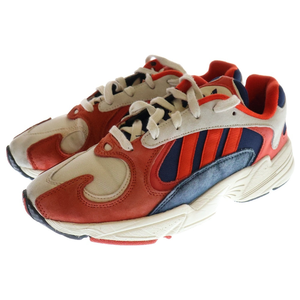 adidas(アディダス) B37615 YUNG-1 ローカットスニーカー オレンジ US8/26cm