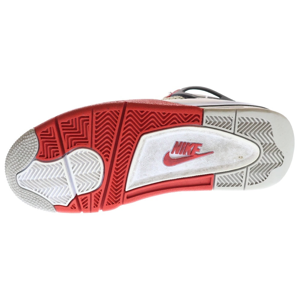 NIKE(ナイキ) Air Jordan 4 Retro OG Fire Red エアジョーダン4 レトロ OG ファイヤーレッド ハイカットスニーカー US8/26cm DC7770-160