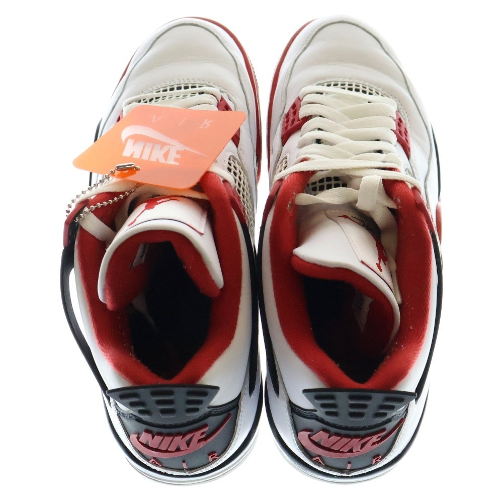 NIKE(ナイキ) Air Jordan 4 Retro OG Fire Red エアジョーダン4 レトロ OG ファイヤーレッド ハイカットスニーカー US8/26cm DC7770-160