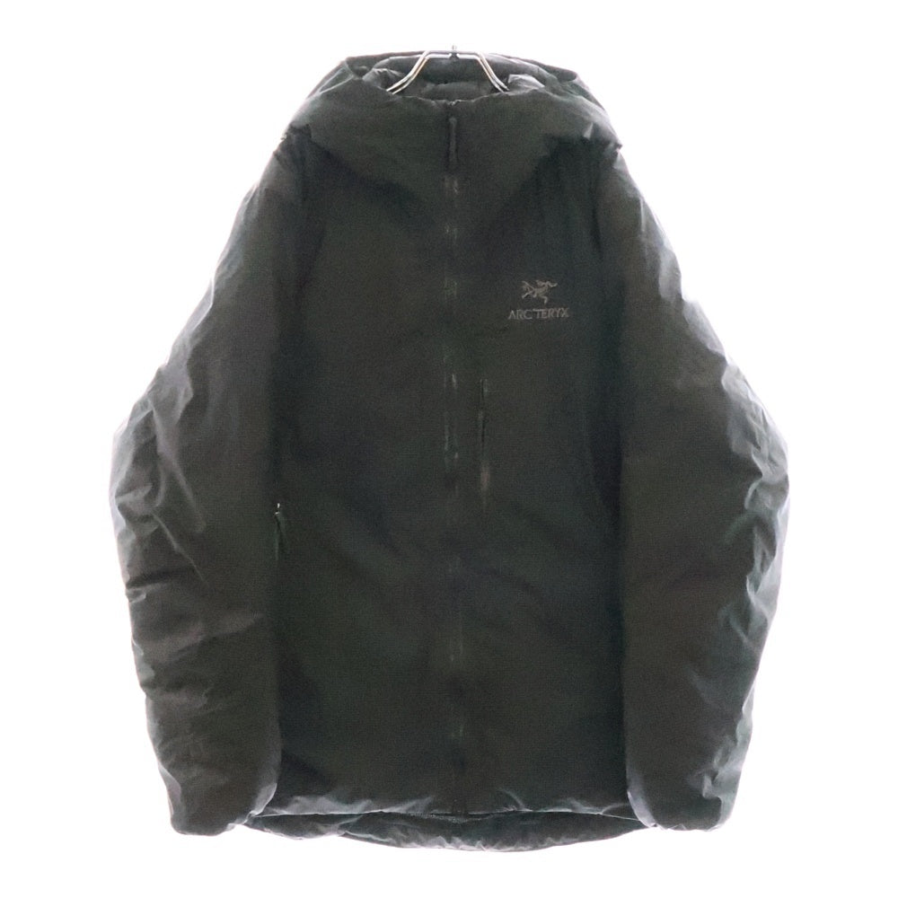 ARC'TERYX(アークテリクス) Alpha Lightweight Parka フロントロゴ刺繍 フード付 ダウンジャケット グレー X000006508-0924X000006508