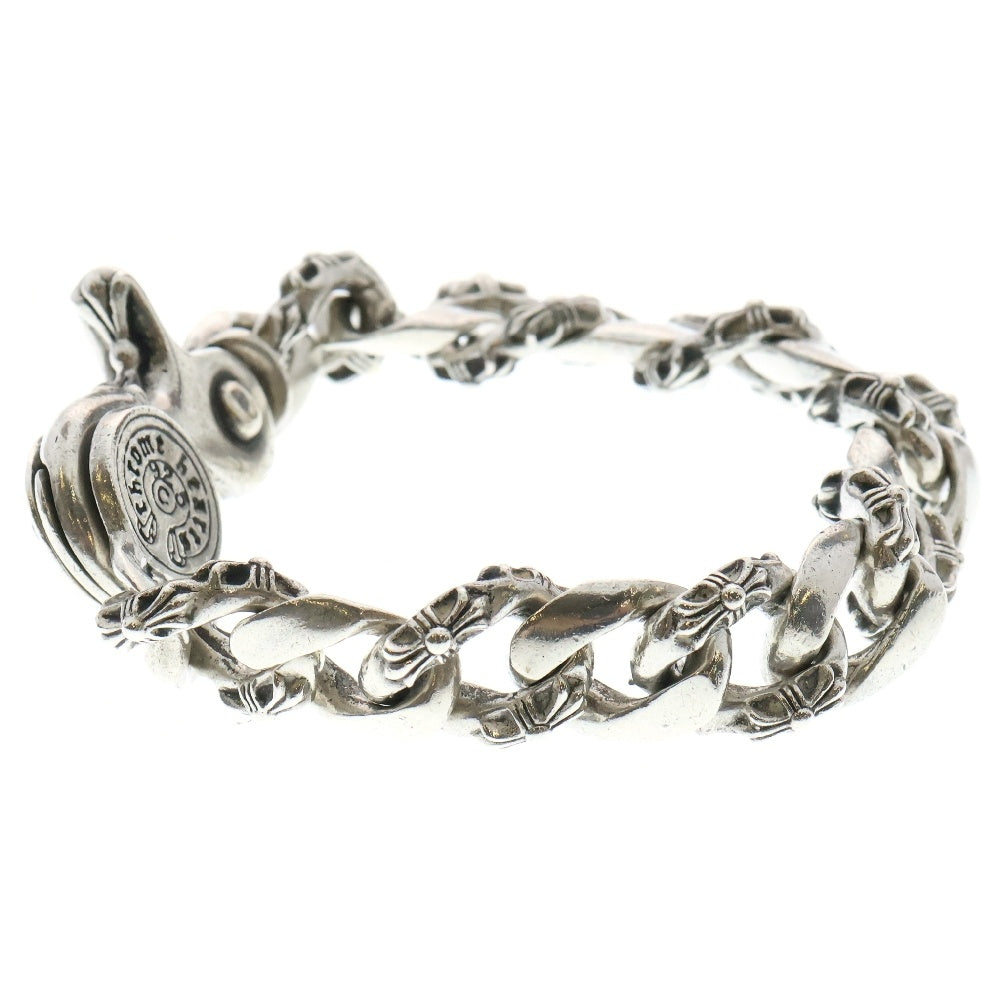 CHROME HEARTS(クロムハーツ) FNCY CHN LNK ファンシーリンククリップブレスレット 15リンク シルバー BCA145
