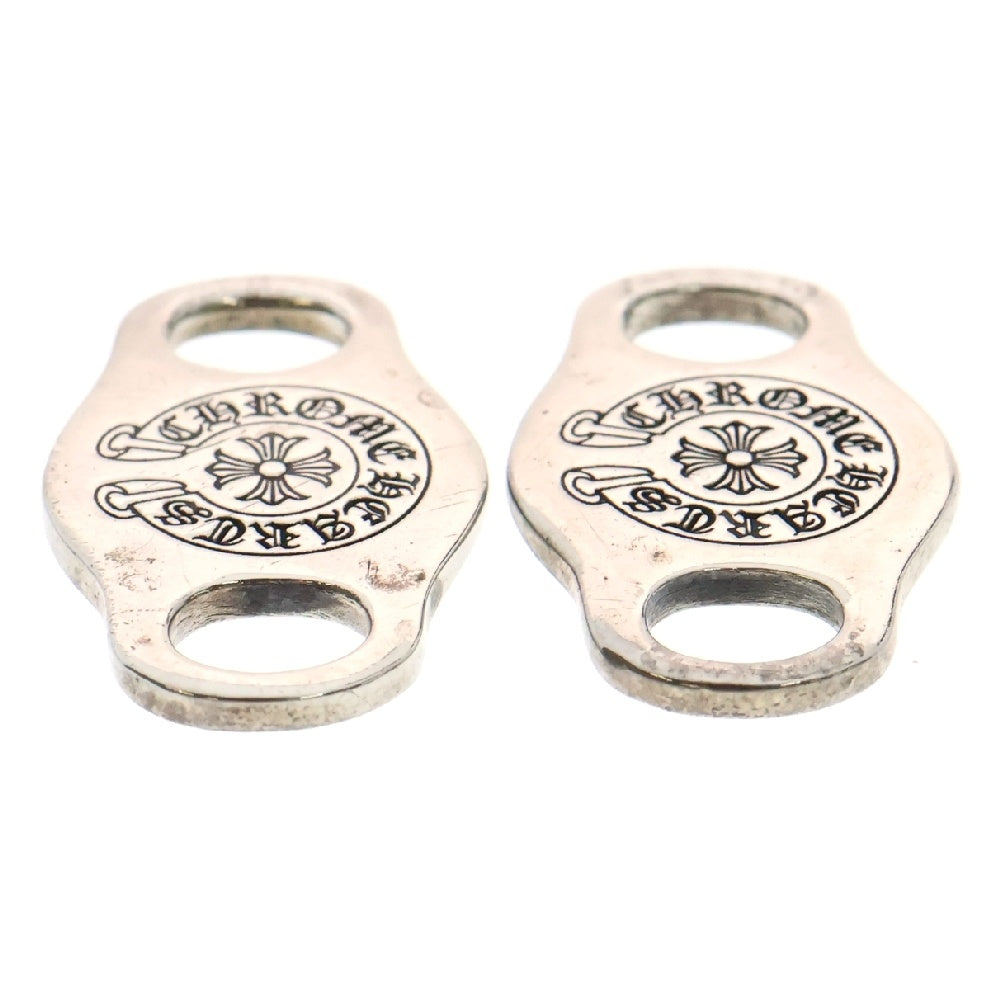 CHROME HEARTS(クロムハーツ) SHOELACE SET シューレース V1ホースシューシューレース 2個セット シルバー
