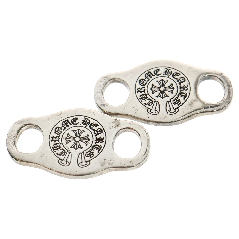 CHROME HEARTS(クロムハーツ) SHOELACE SET シューレース V1ホースシューシューレース 2個セット シルバー