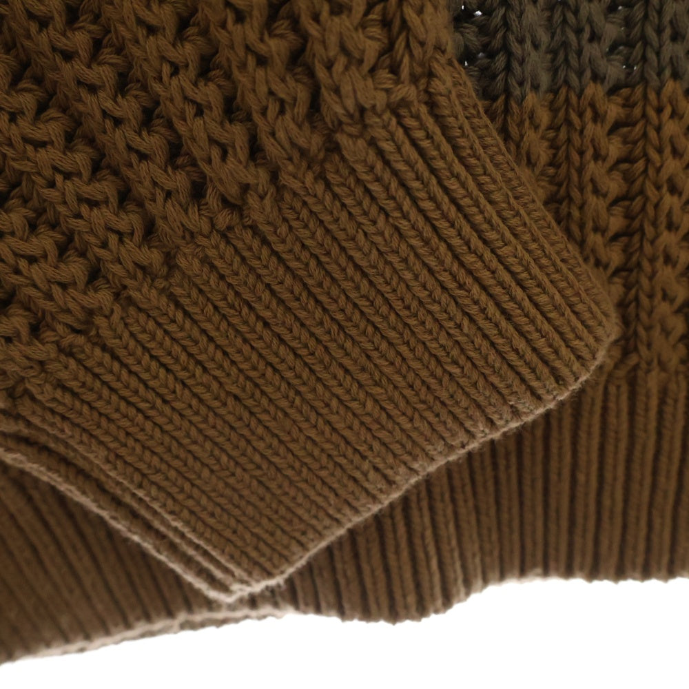 SUPREME(シュプリーム) 25SS Loose Gauge Stripe Small Box Sweater ルーズゲージストライプ スモールボックスセーター ブラウン