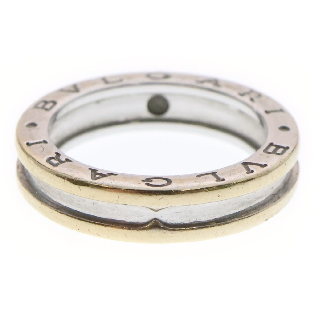 BVLGARI(ブルガリ) B-Zero 1 Au750 ワンポイントダイヤ ホワイトゴールド リング
