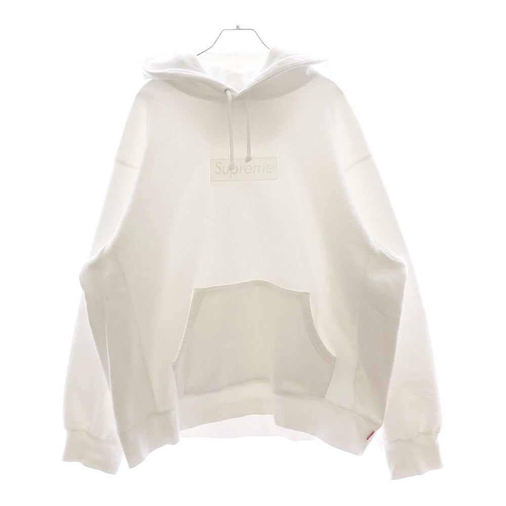 SUPREME(シュプリーム) 23AW Box Logo Hooded Sweatshirt ボックスロゴ フーデッド プルオーバー スウェットパーカー ホワイト