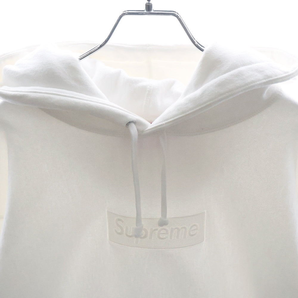 SUPREME(シュプリーム) 23AW Box Logo Hooded Sweatshirt ボックスロゴ フーデッド プルオーバー スウェットパーカー ホワイト