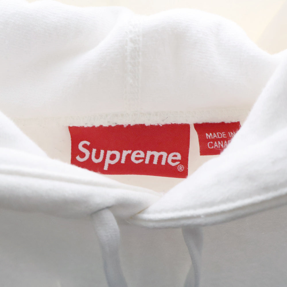 SUPREME(シュプリーム) 23AW Box Logo Hooded Sweatshirt ボックスロゴ フーデッド プルオーバー スウェットパーカー ホワイト